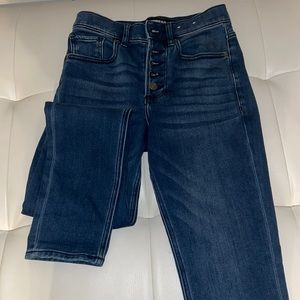 Express blue Jean leggings